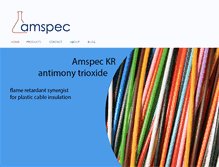 Tablet Screenshot of amspec.net